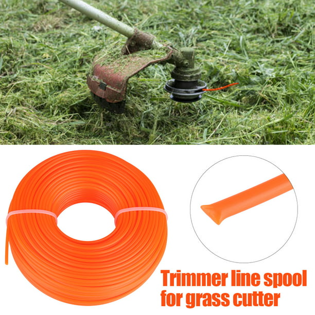 Trimmer Nylon Cord Line 2.4mm x 50m Long Brushcutter Strimmer Round 